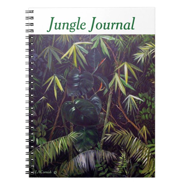 Caderno Espiral Red Shoots Jungle Note Book (Frente)