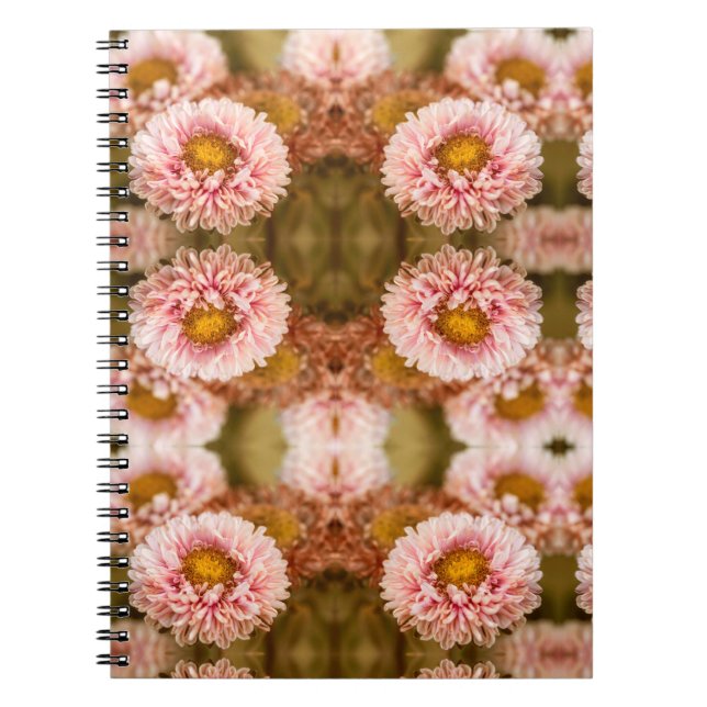 Caderno Espiral Red White China Aster (Frente)