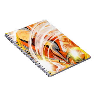 Caderno Espiral Redemoinho Dourado Escuro