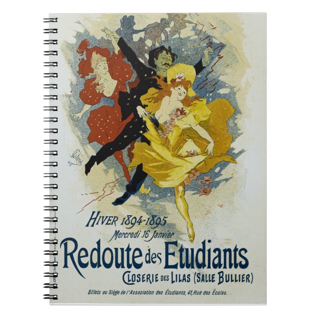 Caderno Espiral Redoute des Etudiants (Frente)
