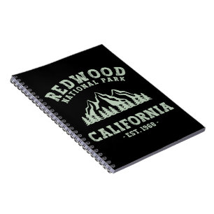 Caderno Espiral Redwood National Park California
