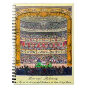 Caderno Espiral "Reflexão teatral "