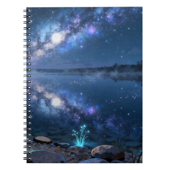 Caderno Espiral Reflexo Celestial (Frente)