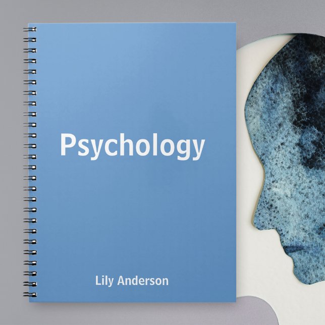 Caderno Espiral Reflexões De Cornflower: Psicologia Personalizada (Unlock Concentration: Use the Cornflower Psychology Notebook for Focused Study Sessions.)