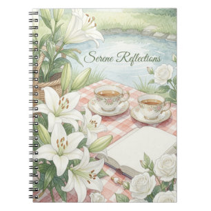Caderno Espiral Reflexos Serenos