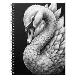 Caderno Espiral Regal the White Swan - Spiral Notebook