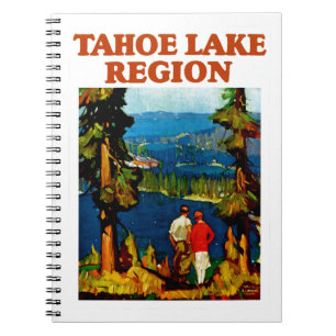 Caderno Espiral Região do lago Tahoe