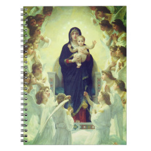 Caderno Espiral Regina Angelorum - William-Adolphe Bouguereau