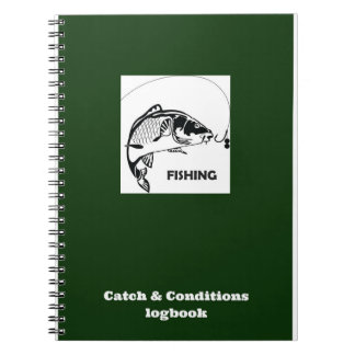 Caderno Espiral Registro da captura e das condições de pesca da
