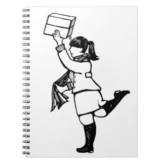 Caderno Espiral Regra de Arquivistas