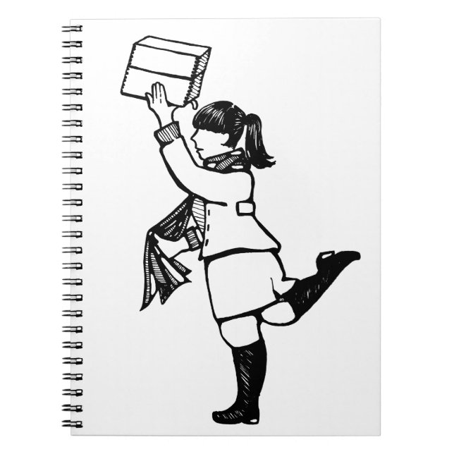 Caderno Espiral Regra de Arquivistas (Frente)