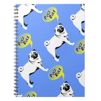 Caderno Espiral Regras do Pug