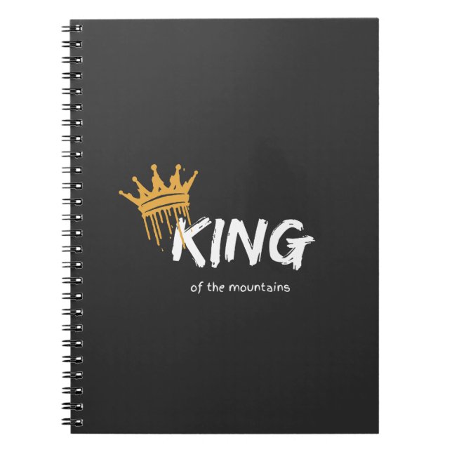 Caderno Espiral rei da montanha (Frente)