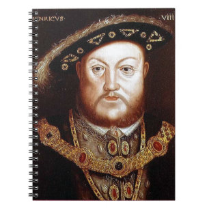 Caderno Espiral Rei Henry VIII