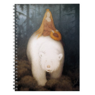 Caderno Espiral Rei Valemon do urso branco