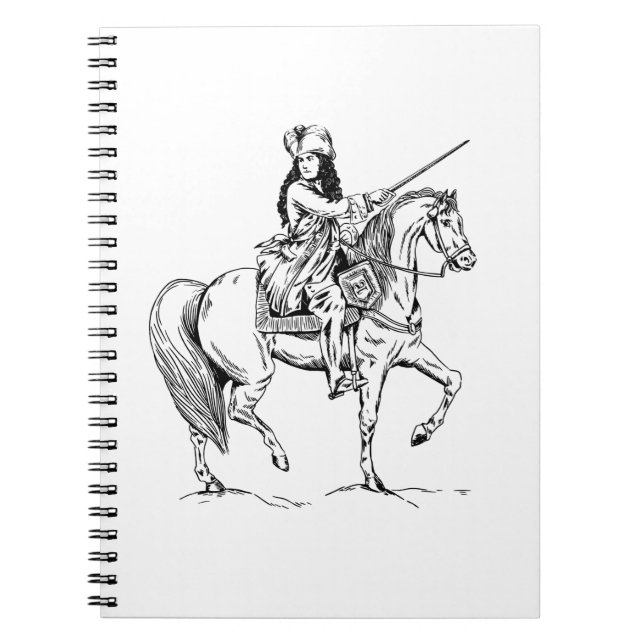 Caderno Espiral Rei William de Orange (Frente)