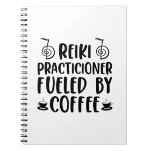 Caderno Espiral Reiki & Coffee   Reiki Master Reiki Gift Ideas