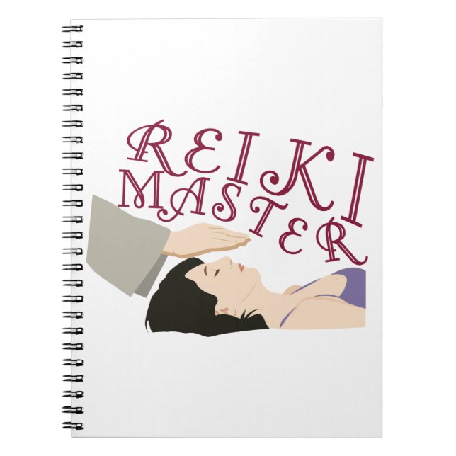 Caderno Espiral Reiki Master (Frente)