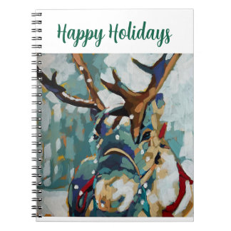 Caderno Espiral Reindeer Spiral Notebook