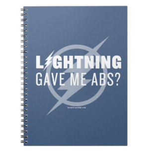 Caderno Espiral Relâmpago do   instantâneo o "deu-me o Abs? "
