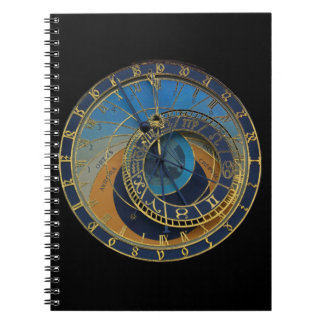 Caderno Espiral Relógio Astronômico - Praga Orloj