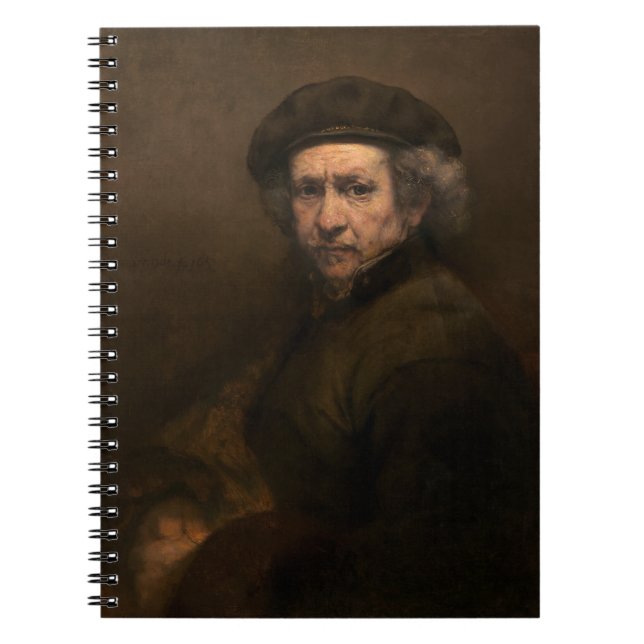 Caderno Espiral Rembrandt Autoretrato: Pintor da Idade do Ouro Hol (Frente)