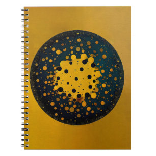 Caderno Espiral Renascimento – Círculo Abstrato de Emergência