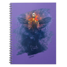 Renascimento. Esqueleto com asas ascensões