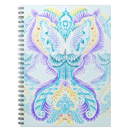 Caderno Espiral Renascimento, nova idade, meditação, vô, hippie