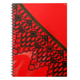 Caderno Espiral Renda