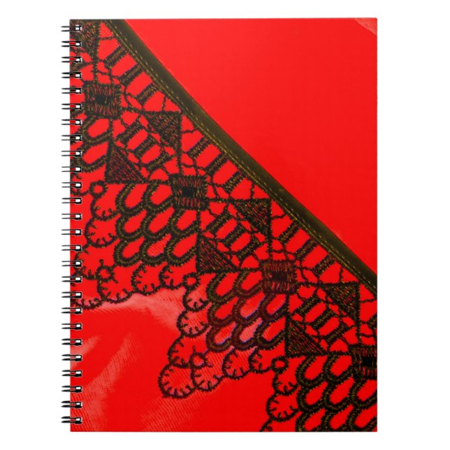 Caderno Espiral Renda (Frente)