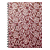 Renda rosa, padrão de rosas vintage.