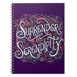 Caderno Espiral Renda-se à Serendipidade