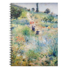 Caderno Espiral Renoir - Caminho Que Lidera Através da Grama Alta