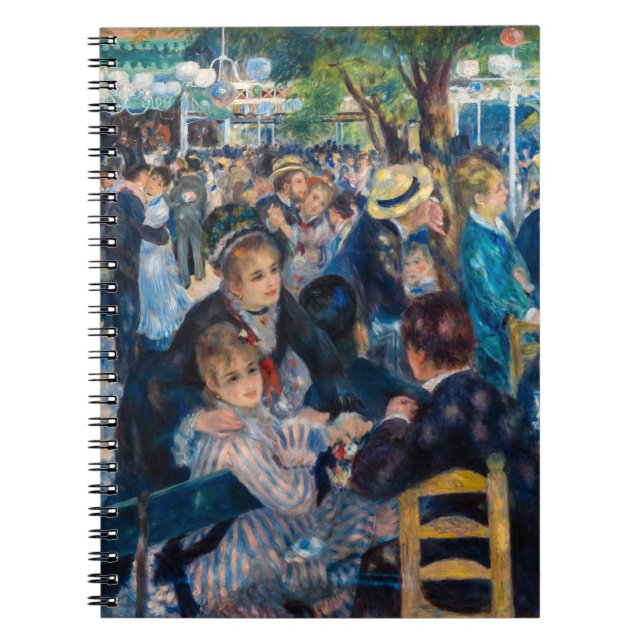 Caderno Espiral Renoir - Dança no Le Moulin de la Galette (Frente)