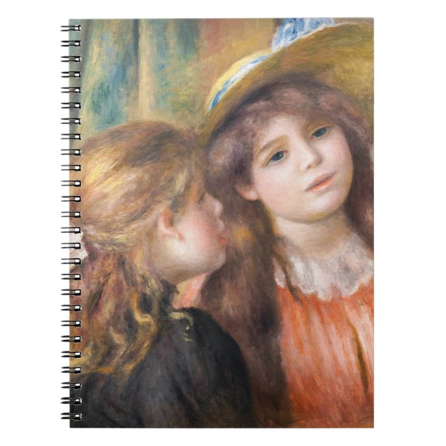 Caderno Espiral Renoir - Retrato de Duas Meninas (Frente)