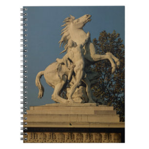 Caderno Espiral Réplica de um do originall de dois "cavalos