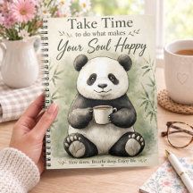Reserve um Tempo para Fazer a Sua Alma Feliz Panda
