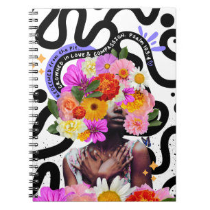 Caderno Espiral Resgatada + Arte Cristã Inspiradora Crowada