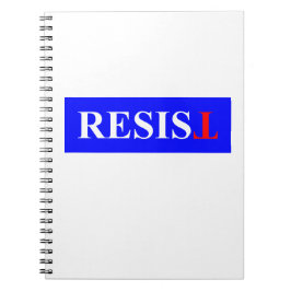 Caderno Espiral Resistir