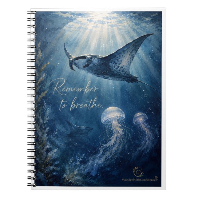 Caderno Espiral Respire (Frente)