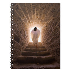 Caderno Espiral Ressurreição do Cristo de Jesus