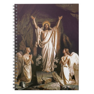 Caderno Espiral Ressurreição do Cristo. Notebook Fine Art Gift