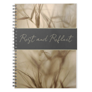 Caderno Espiral "Rest and Reflect" Spiral Notebook