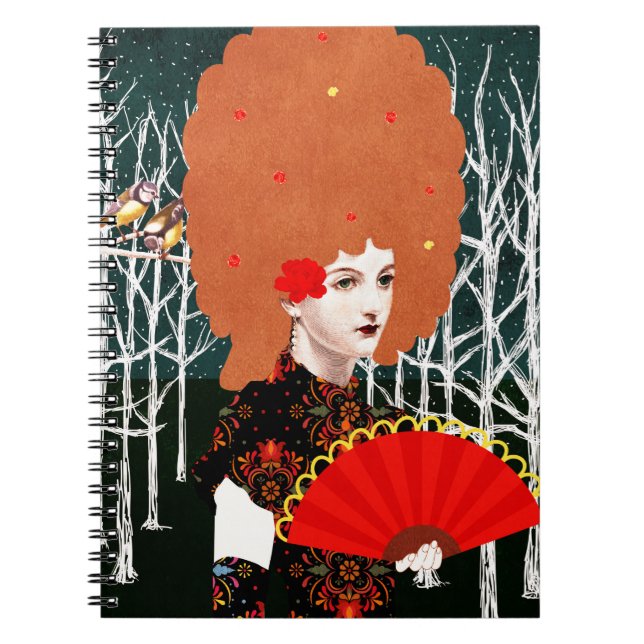 Caderno Espiral Retrato de Arte (Frente)