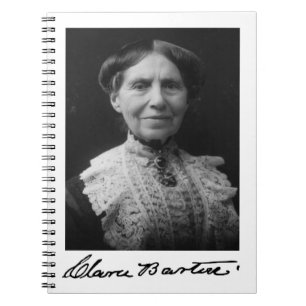 Caderno Espiral Retrato de Clara Barton