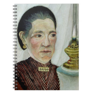 Caderno Espiral Retrato de Josephine, esposa do artista em