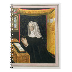 Caderno Espiral Retrato de Margaret Beaufort, condessa de Richmon