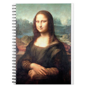Caderno Espiral Retrato de Mona Lisa, de Leonardo da Vinci