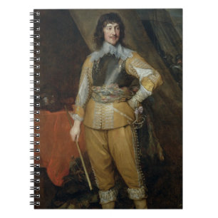 Caderno Espiral Retrato de Mountjoy Blount, conde de Newport (c.15